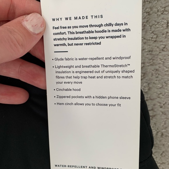 Dynamic movement lululemon pullover hooded jacket - Picture 7 of 7